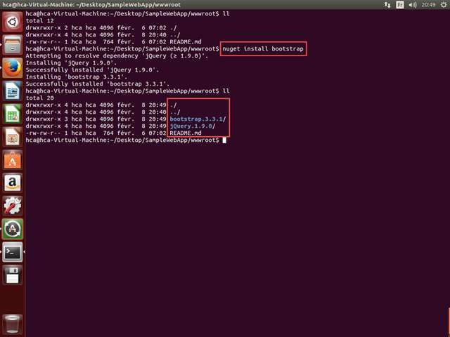 nuget install bootstrap