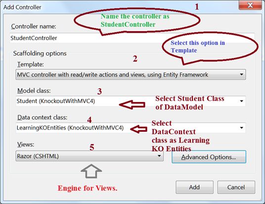add controller