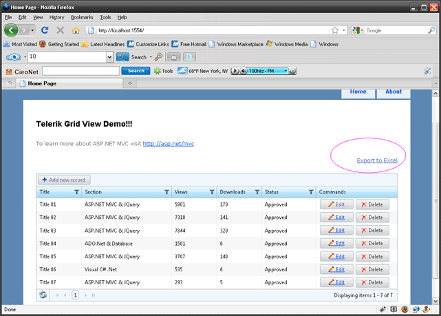 Php Excel Export Mime Type