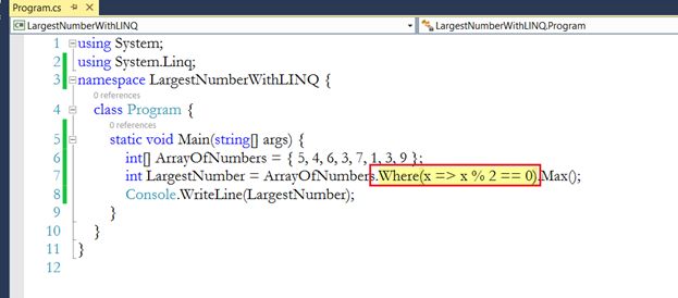 Using LINQ