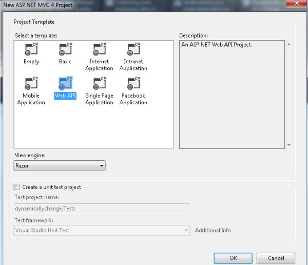 Select Web API
