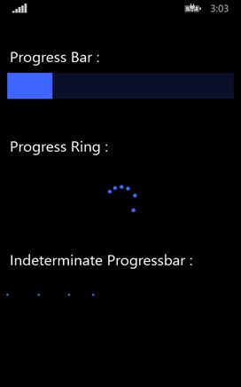 Progress Bar and Progress Ring in Windows Phone 8.1