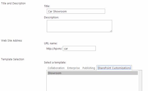 Site Definition with List Instance