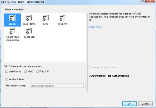 ... empty project in Visual Studio 2013. So, let's make it more creative ... empty project in Visual Studio 2013. So, let's make it more creative