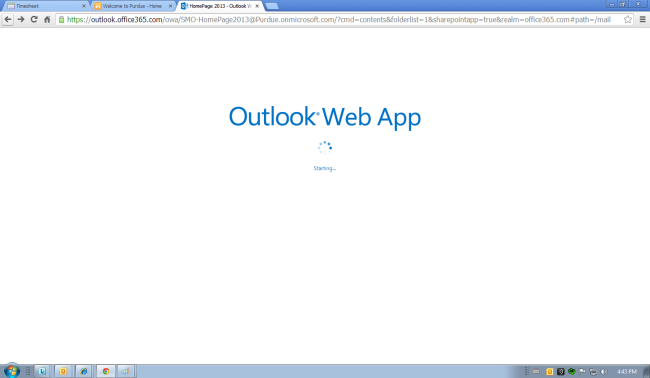 outlook Web App