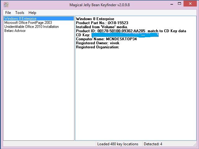 Program To Find Microsoft Office Product Key