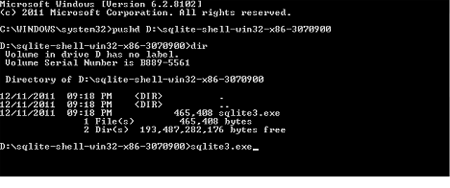 sqlite