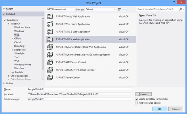 MVC4 Application