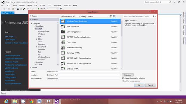 c windows form template slide show application in c c windows form template slide show application in c