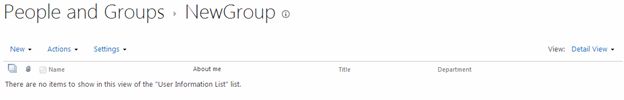 new permission group