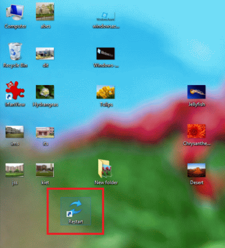 Program Icons On Desktop Windows 8