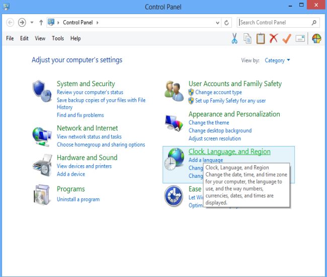 Enable and Add New Input Method in On Screen Keyboard of Windows 8