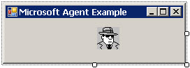 Figure 4 - Microsoft Agent Control Figure 4 - Microsoft Agent Control