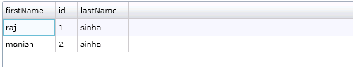 DataGrid Display in silverlight