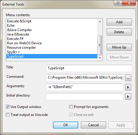 External Tools Window ExternalToolsWindow.jpg