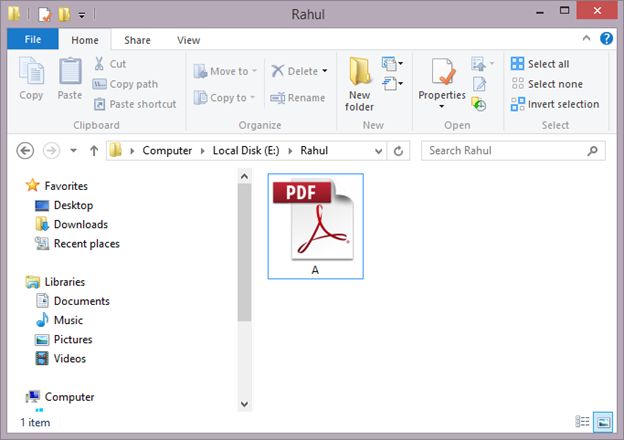 PDF file Folder