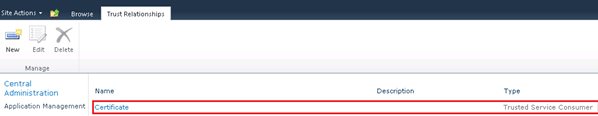 Add the SSL Certificate into SharePoint