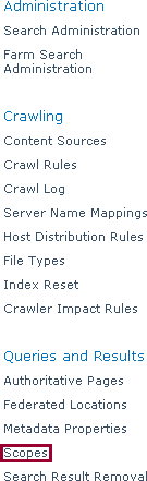 Create Scopes in SharePoint 2010 using PowerShell