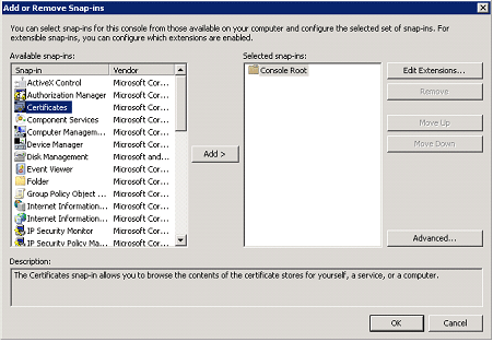 certificate in mmc