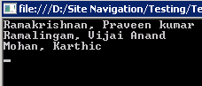 Client Object Model in SharePoint 2010 Output