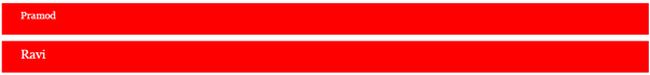 html output