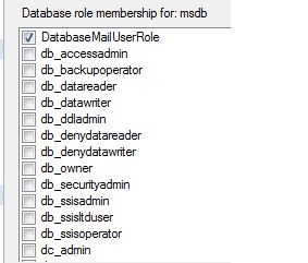 Database Role Membership