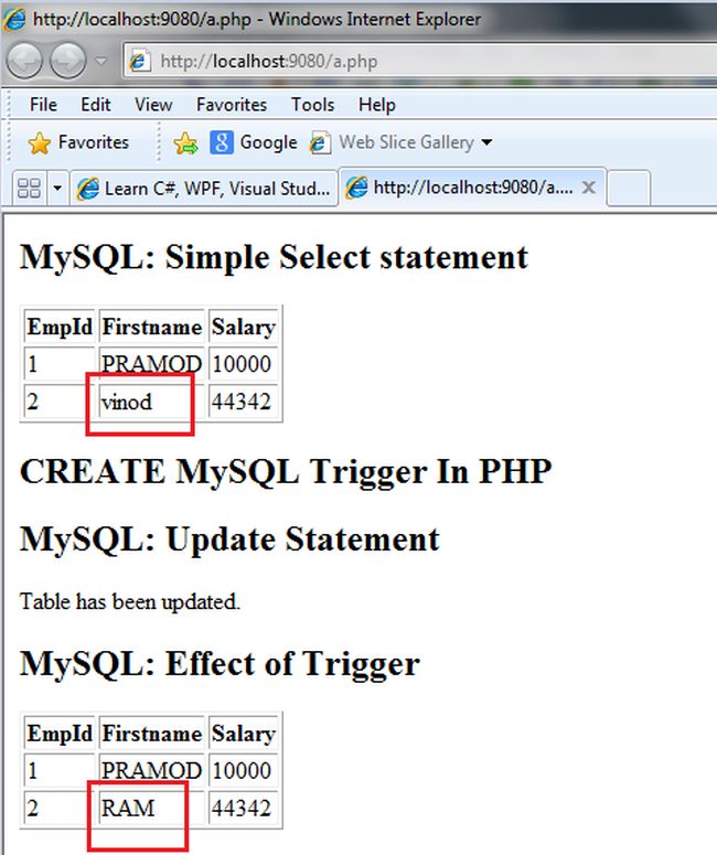 Mysql Create Trigger Before Insert Or Update