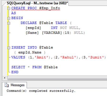 How to write insert query in sql