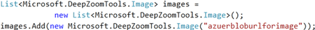Deep Zoom Images from image through C# code