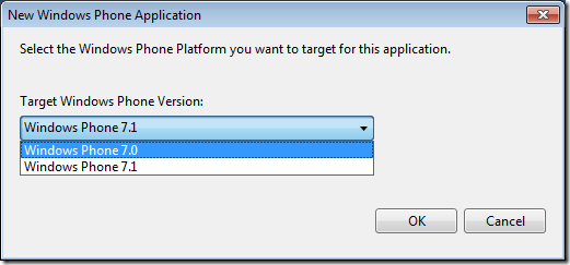 Windows Phone version 7.0