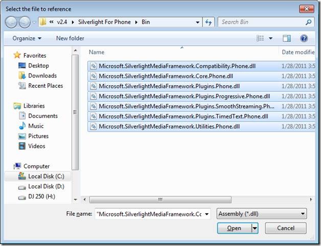 Windows Phone version 7.0