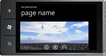 Windows Phone version 7.0 Output