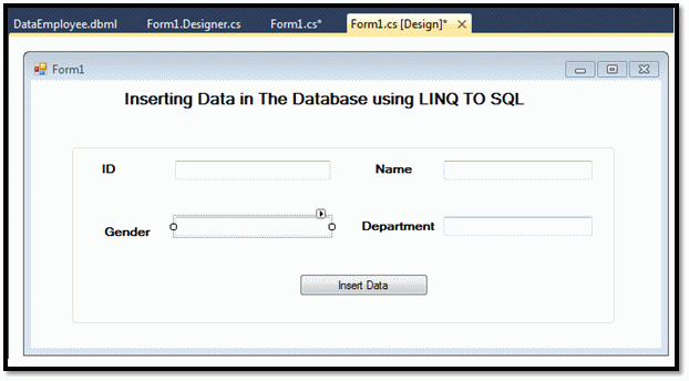 forms in sql
