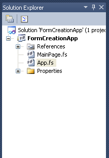 Solution Explorer