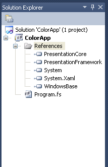 Solution Explorer
