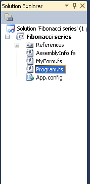 Solution Explorer