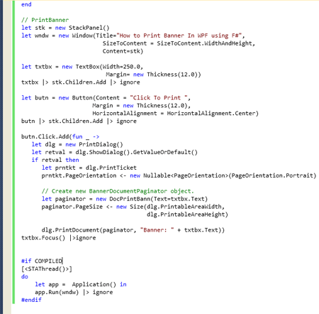 PrintBanner Example code part 1.1.1