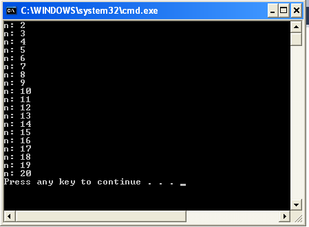For Loop1