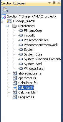 Solution Explorer