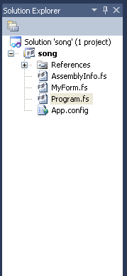 Solution Explorer
