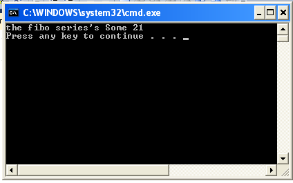 Anonymous Recursion Output