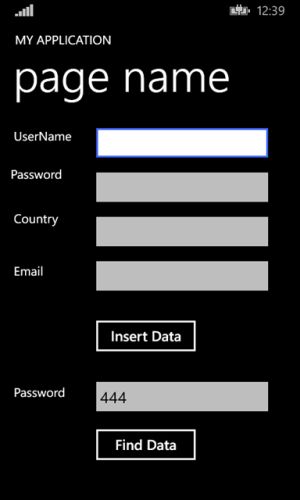 page name