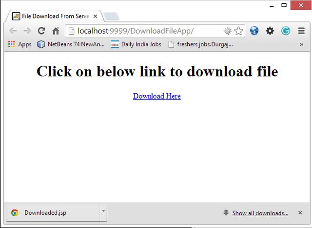 Downloading File