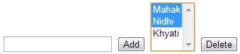 delete the Multiple Items from the ListBox