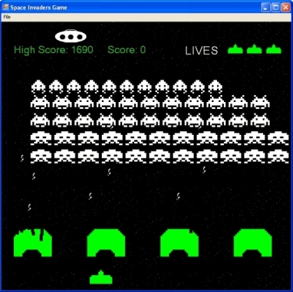 android game
 on Figure 1 - The Space Invader Game