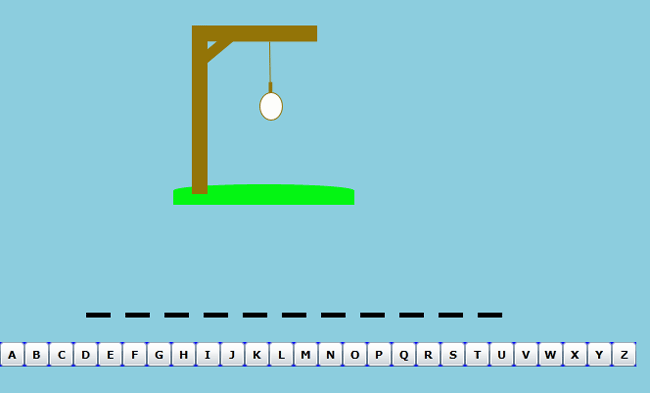 Design Hangman Game Design Hangman Game