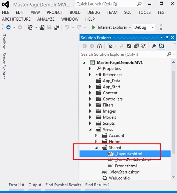 How To Design Layout In Mvc | design a master page with header footer and body in mvc How To Design Layout In Mvc | design a master page with header footer and body in mvc