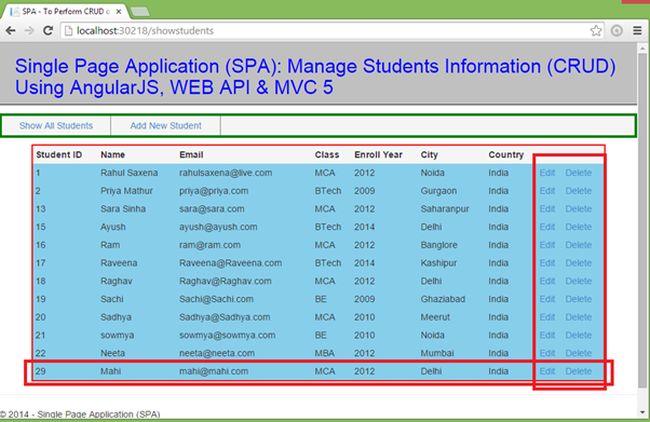 manage student information