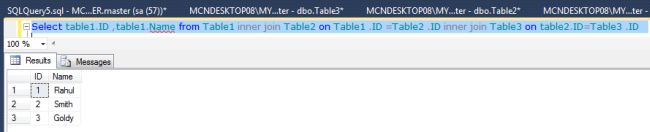 Sql Left Join Three Tables Example