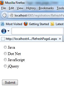 Validating RadioButtonList and DropDownList Using JavaScript